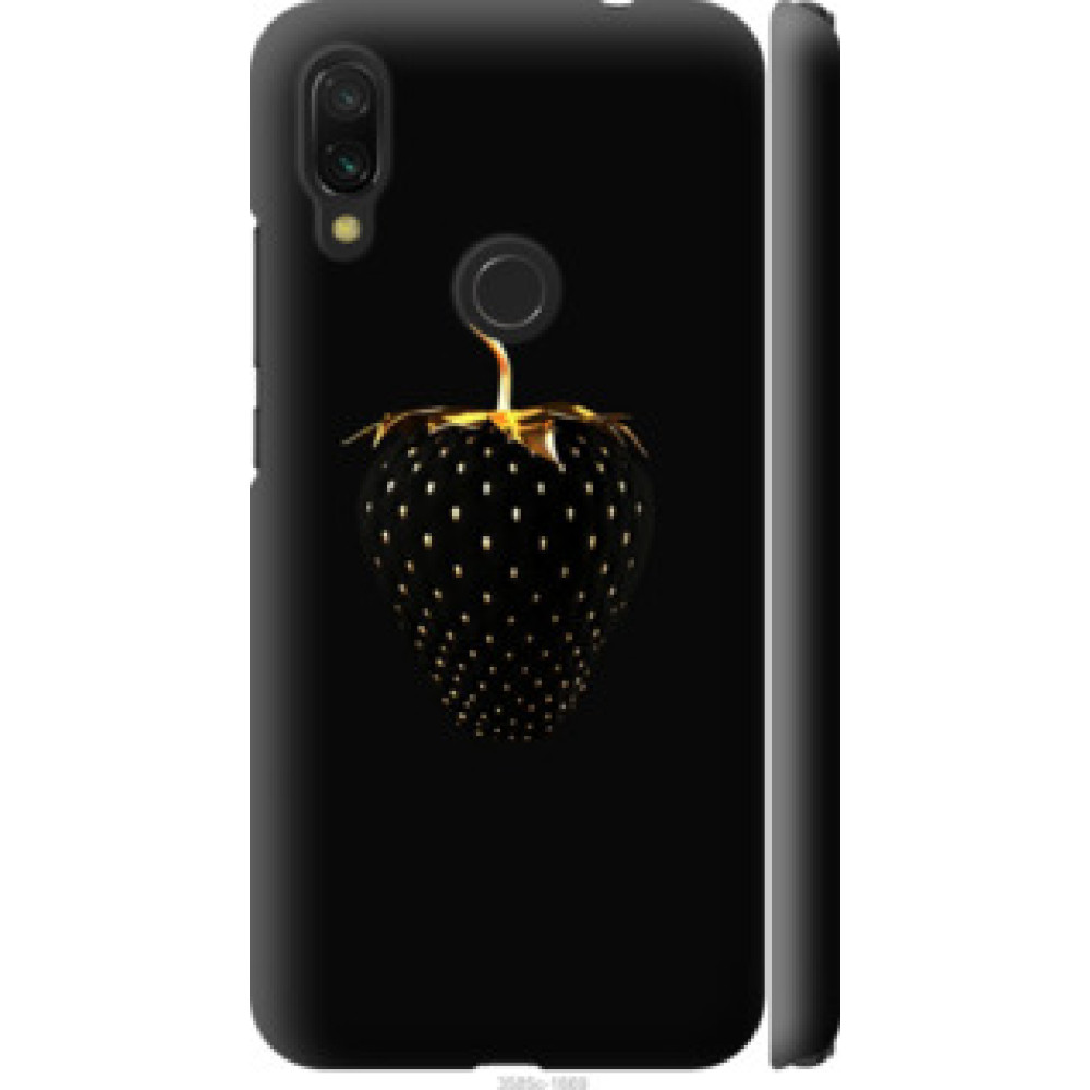 Чохол на Xiaomi Redmi 7 Черная клубника (3585c-1669)