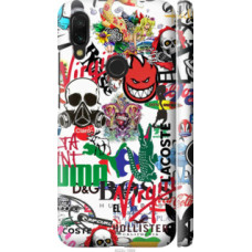 Чехол на Xiaomi Redmi 7 Many different logos (4022c-1669)