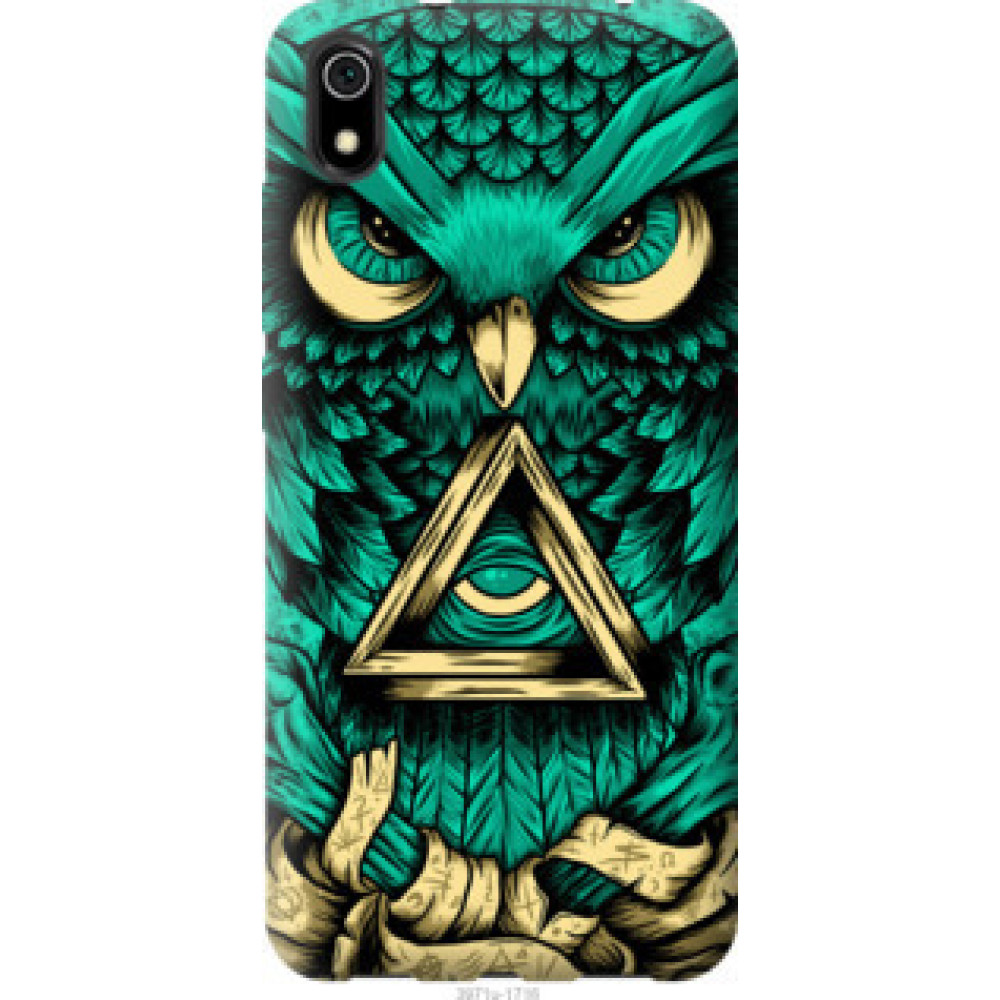 Чохол на Xiaomi Redmi 7A Сова Арт-тату (3971u-1716)