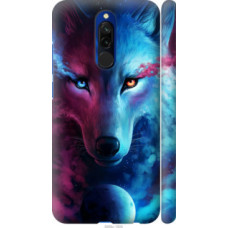 Чехол на Xiaomi Redmi 8 Арт-волк (3999c-1806)