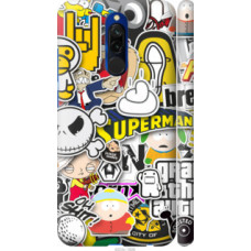 Чехол на Xiaomi Redmi 8 Popular logos (4023c-1806)