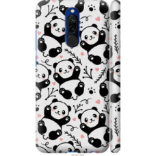 Чехол на Xiaomi Redmi 8 Панды (4318c-1806)