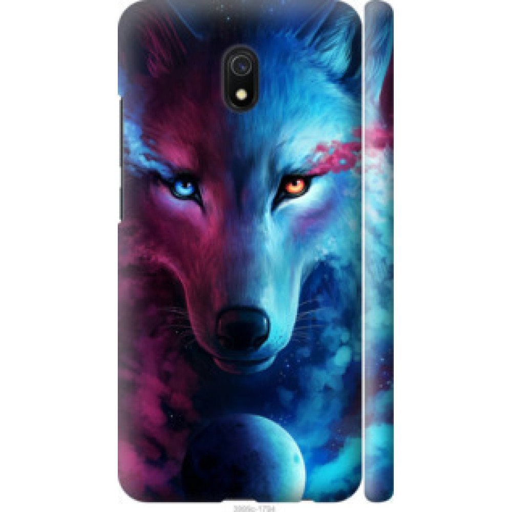 Чохол на Xiaomi Redmi 8A Арт-волк (3999c-1794)