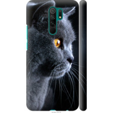 Чехол на Xiaomi Redmi 9 Красивый кот (3038c-2019)