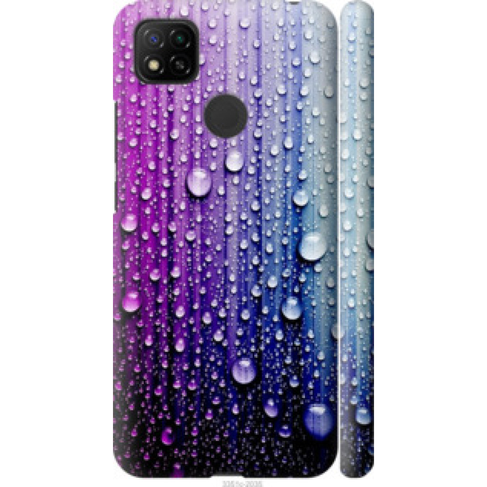 Чехол на Xiaomi Redmi 9C Капли воды (3351c-2035)