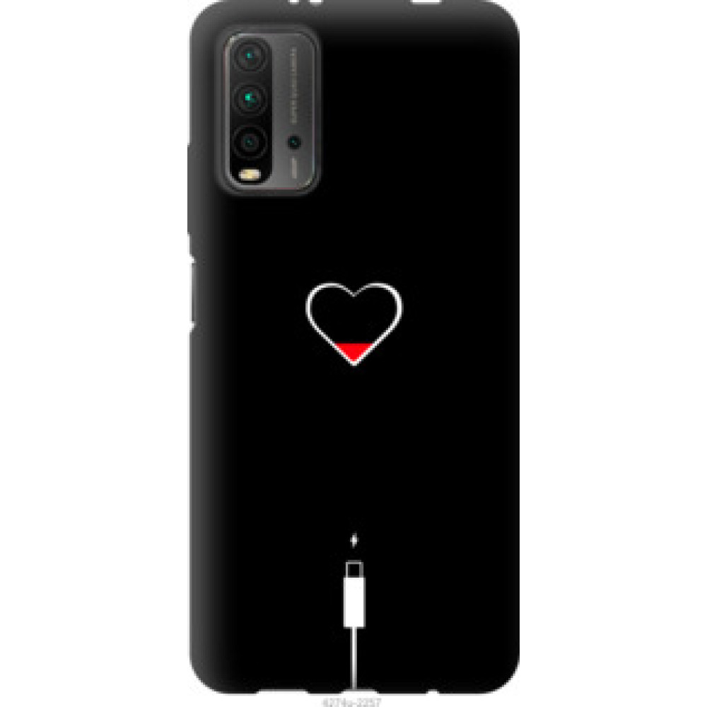 Чехол на Xiaomi Redmi 9T Подзарядка сердца (4274u-2257)