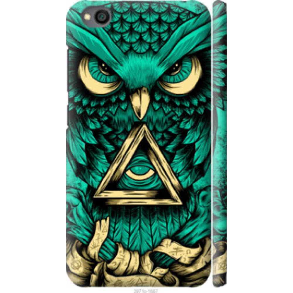Чохол на Xiaomi Redmi Go Сова Арт-тату (3971c-1667)