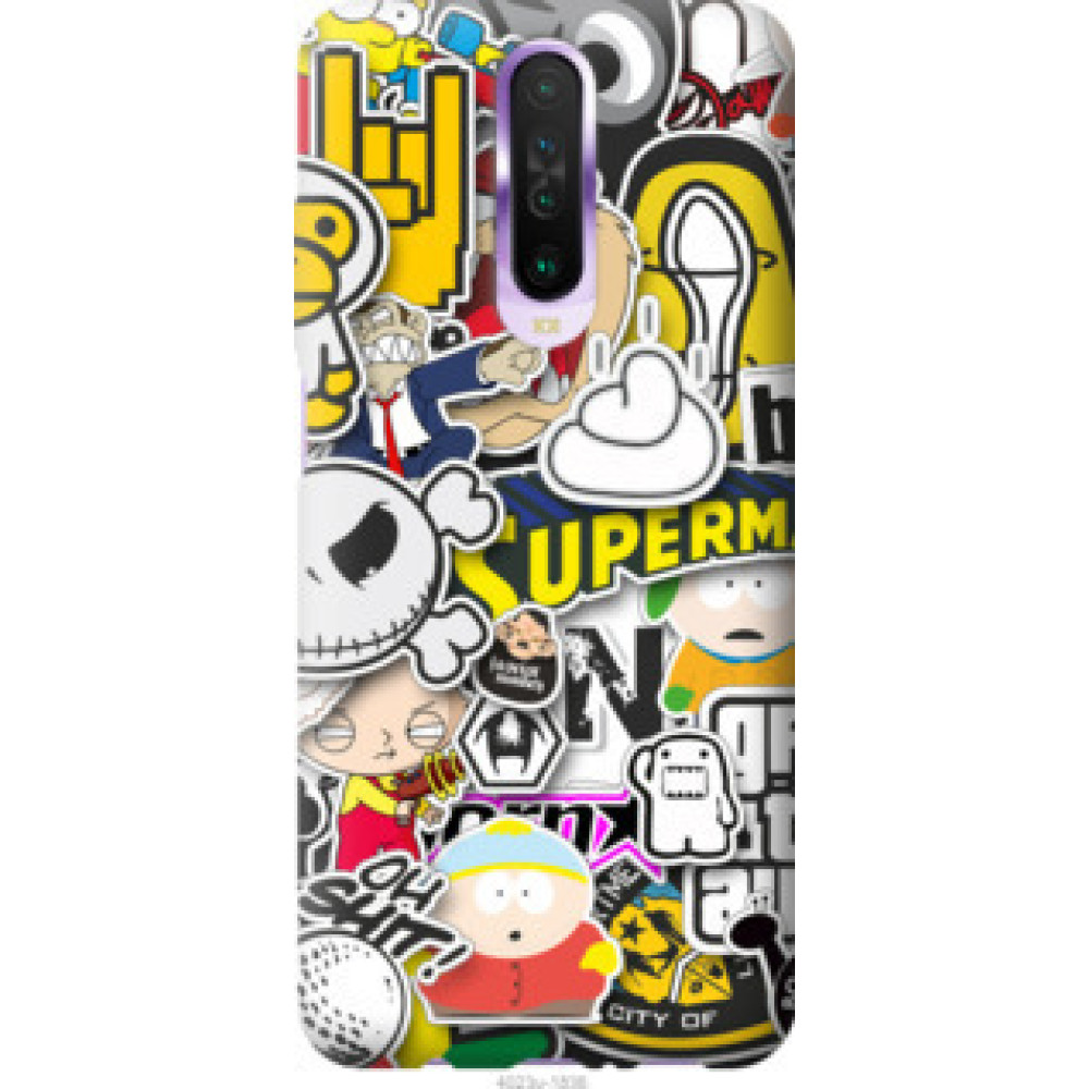 Чохол на Xiaomi Redmi K30 Popular logos (4023u-1836)