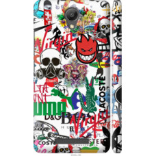 Чехол на Xiaomi Redmi Note 2 Many different logos (4022c-96)
