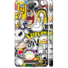Чехол на Xiaomi Redmi Note 2 Popular logos (4023c-96)