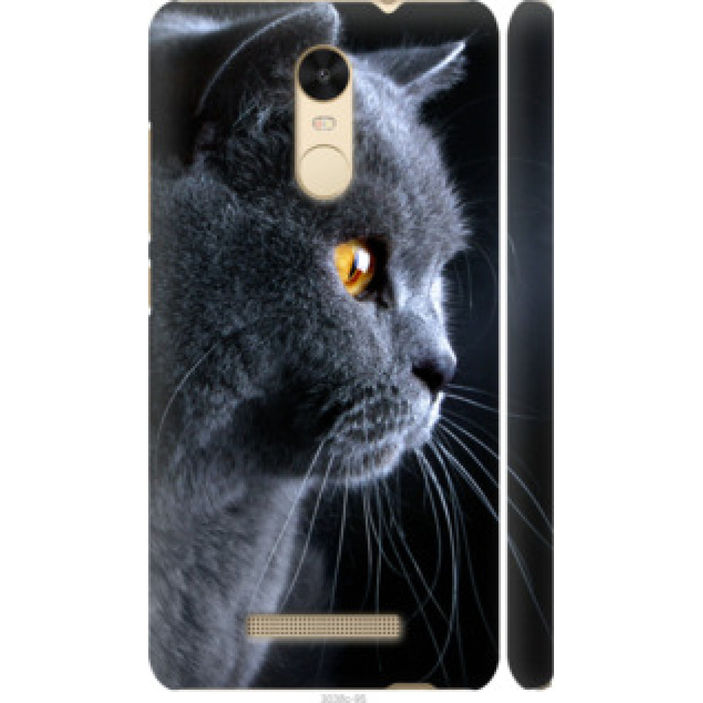 Чехол на Xiaomi Redmi Note 3 pro Красивый кот (3038c-335)