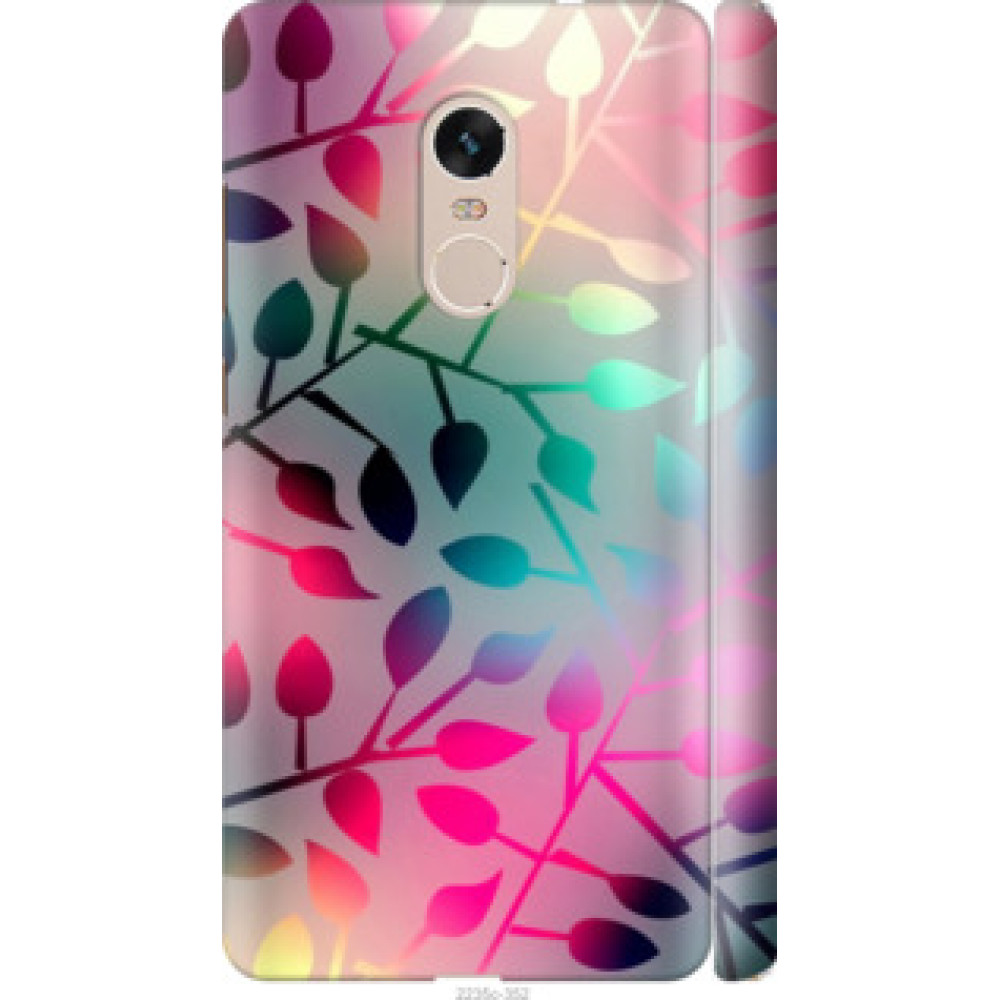 Чохол на Xiaomi Redmi Note 4 Листья (2235c-352)