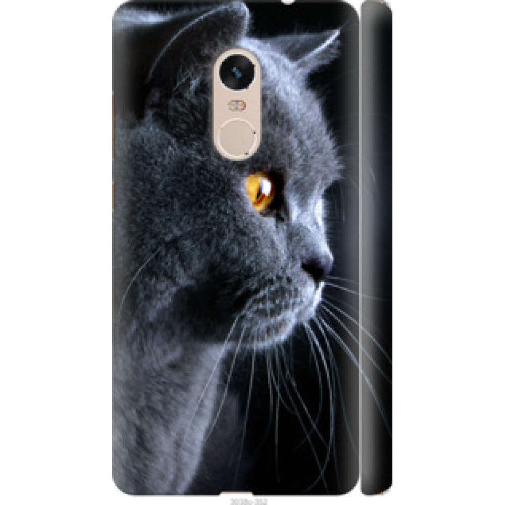 Чохол на Xiaomi Redmi Note 4 Красивый кот (3038c-352)