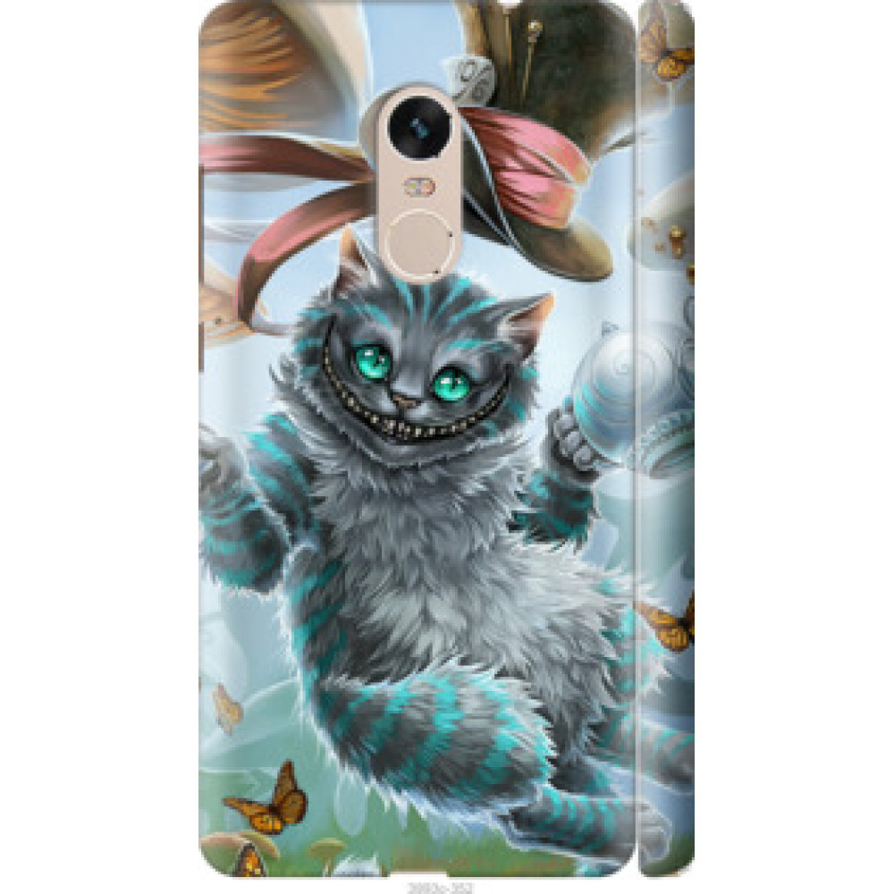 Чохол на Xiaomi Redmi Note 4 Чеширский кот 2 (3993c-352)