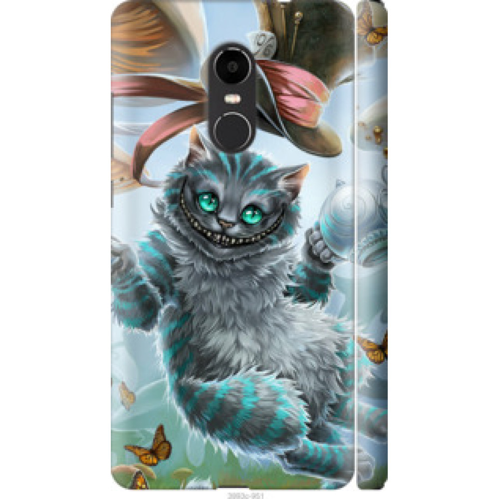 Чохол на Xiaomi Redmi Note 4X Чеширский кот 2 (3993c-951)