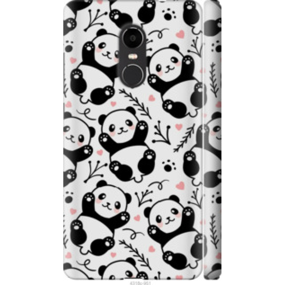 Чохол на Xiaomi Redmi Note 4X Панды (4318c-951)