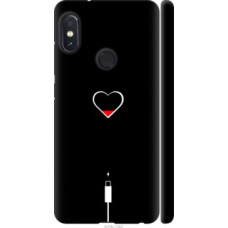 Чехол на Xiaomi Redmi Note 5 Pro Подзарядка сердца (4274c-1353)