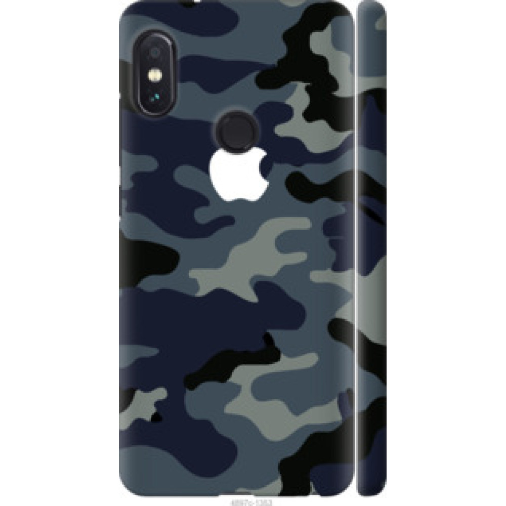 Чехол на Xiaomi Redmi Note 5 Pro Камуфляж 1 (4897c-1353)