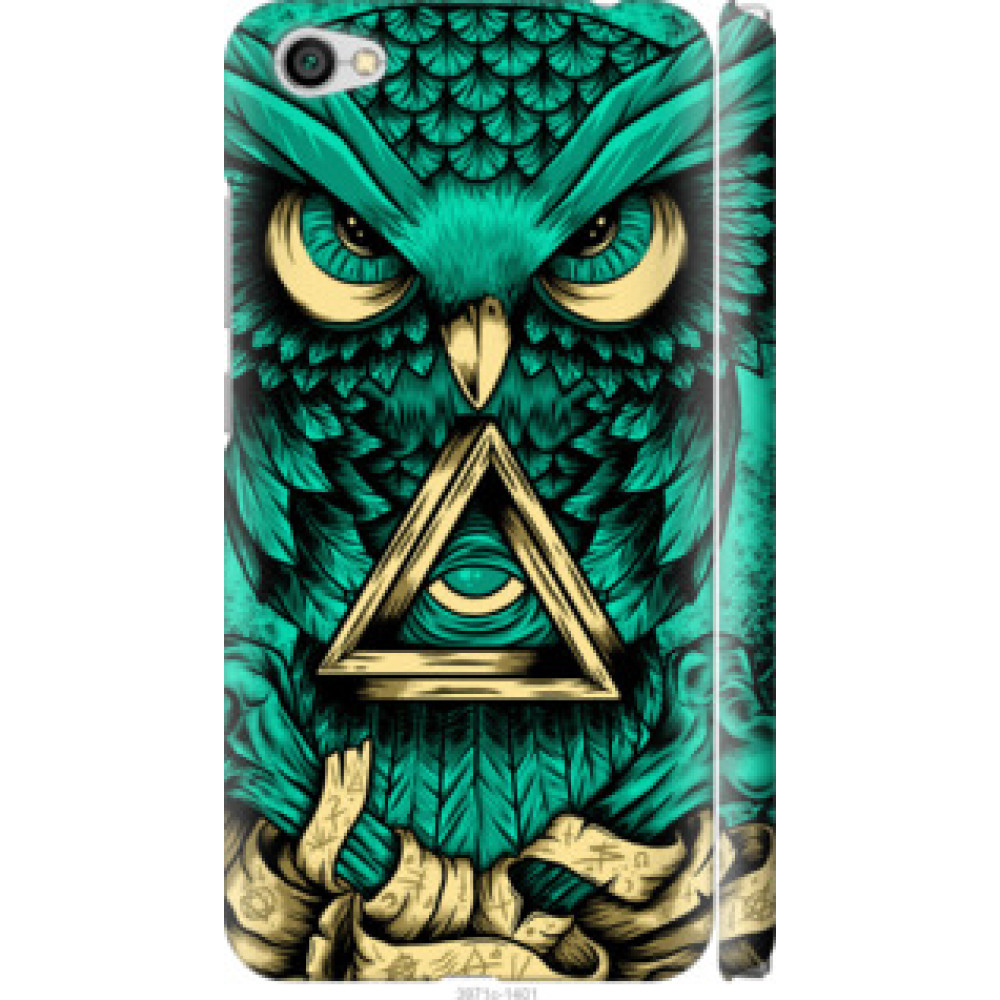 Чехол на Xiaomi Redmi Note 5A Сова Арт-тату (3971c-1401)