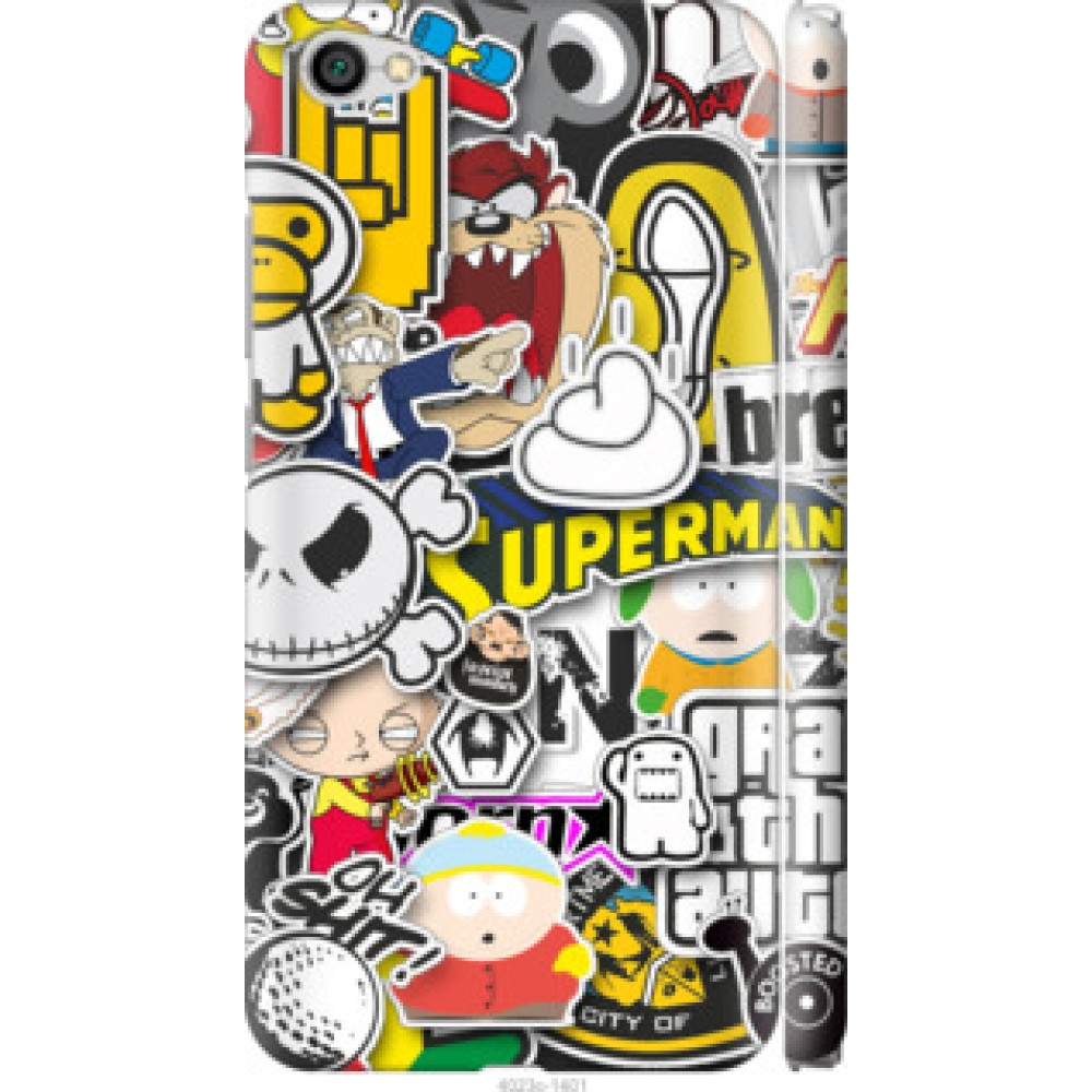 Чохол на Xiaomi Redmi Note 5A Popular logos (4023c-1401)