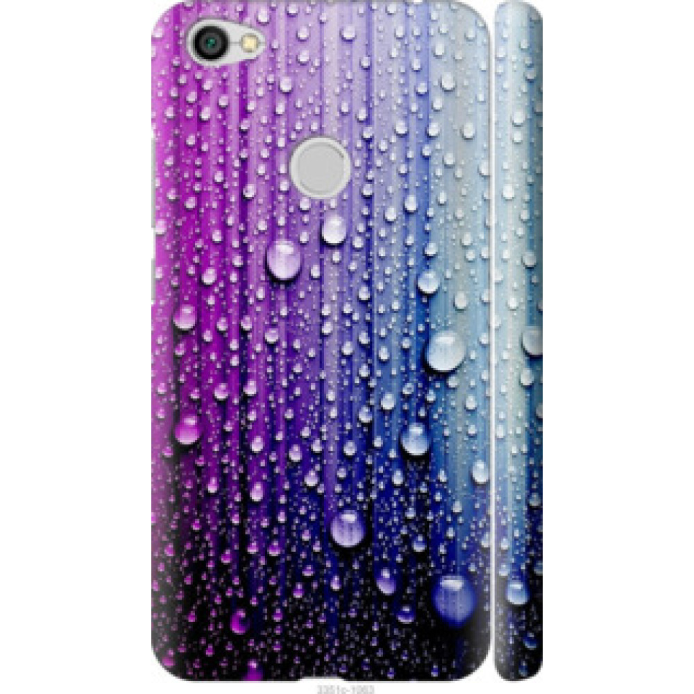 Чехол на Xiaomi Redmi Note 5A Prime Капли воды (3351c-1063)