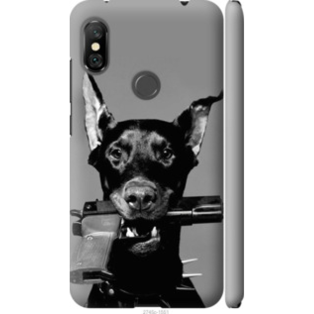 Чохол на Xiaomi Redmi Note 6 Pro Доберман (2745c-1551)