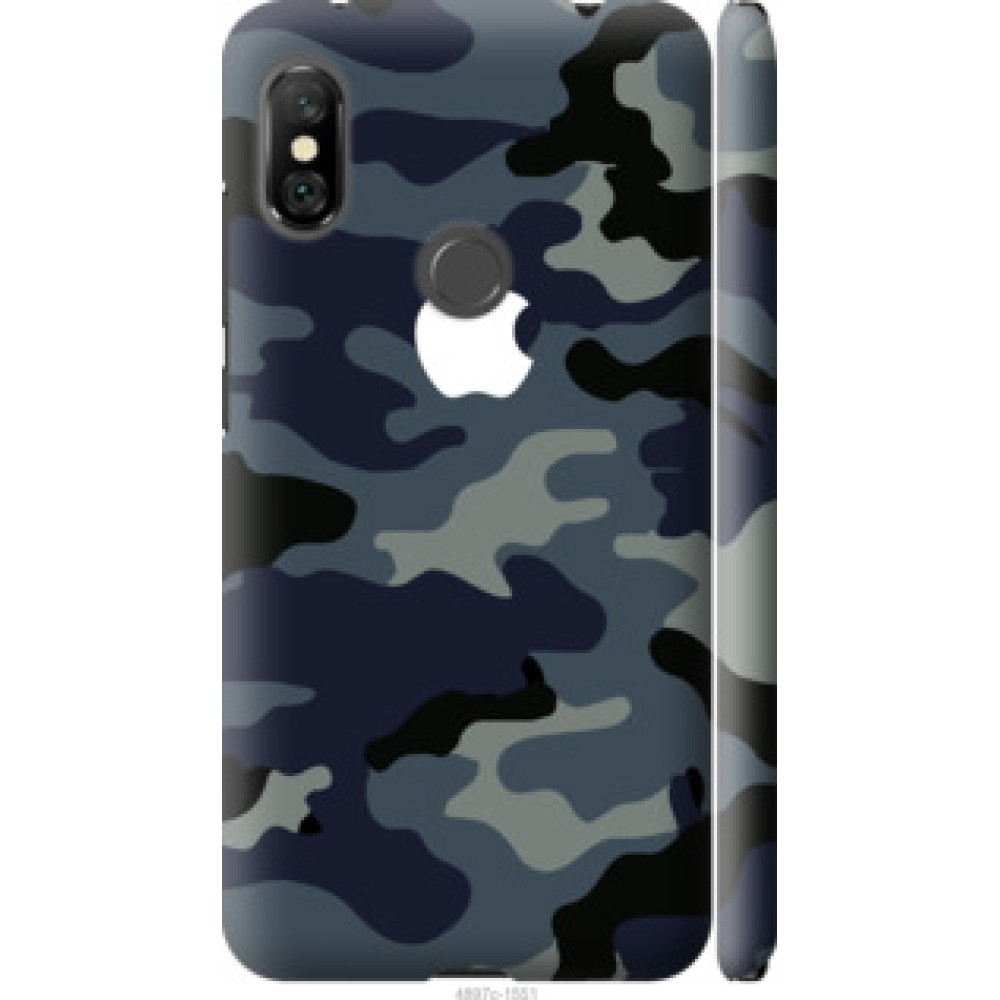 Чехол на Xiaomi Redmi Note 6 Pro Камуфляж 1 (4897c-1551)