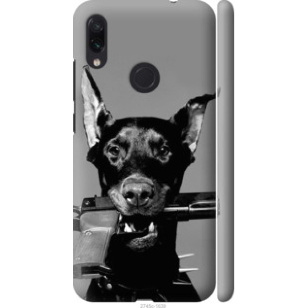 Чехол на Xiaomi Redmi Note 7 Доберман (2745c-1639)