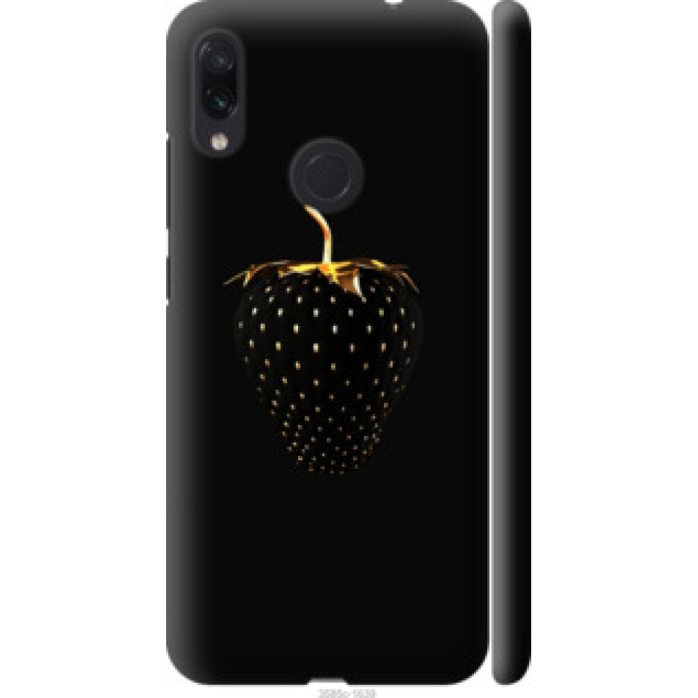 Чехол на Xiaomi Redmi Note 7 Черная клубника (3585c-1639)