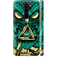 Чехол на Xiaomi Redmi Note 8 Pro Сова Арт-тату (3971c-1783)