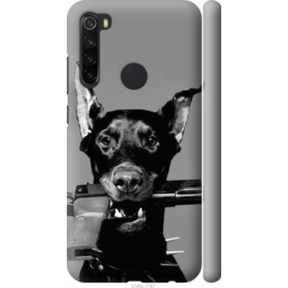 Чохол на Xiaomi Redmi Note 8 Доберман (2745c-1787)