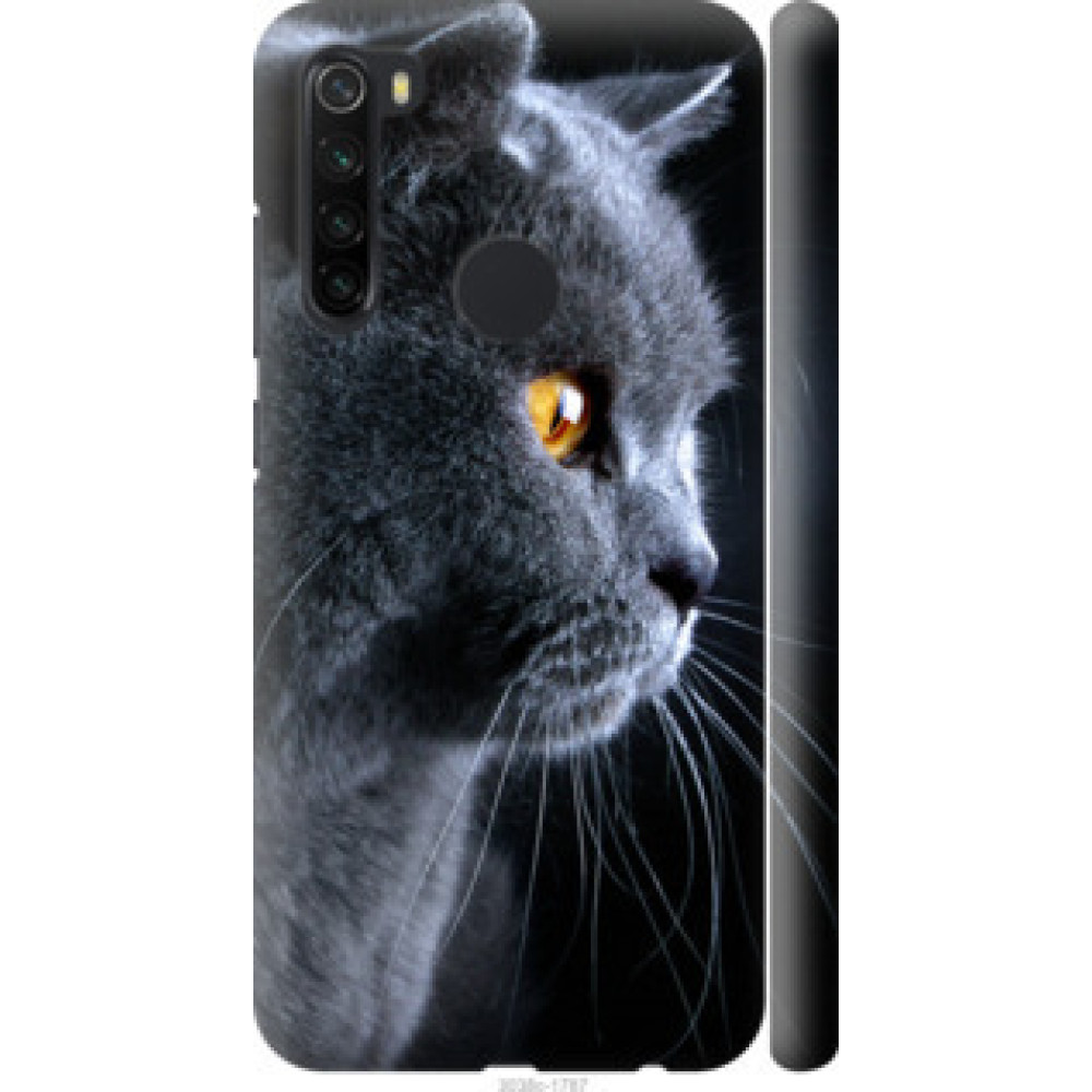 Чехол на Xiaomi Redmi Note 8 Красивый кот (3038c-1787)