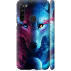 Чехол на Xiaomi Redmi Note 8 Арт-волк (3999c-1787)