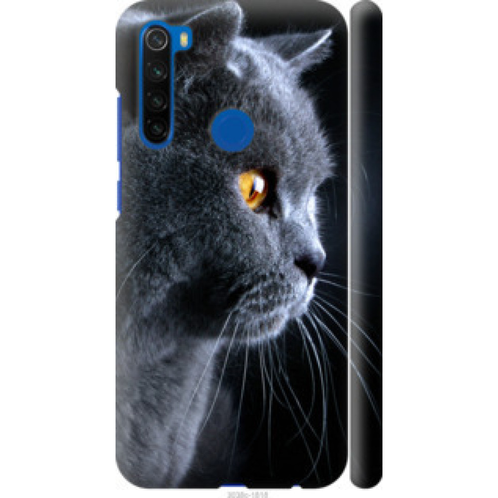 Чехол на Xiaomi Redmi Note 8T Красивый кот (3038c-1818)