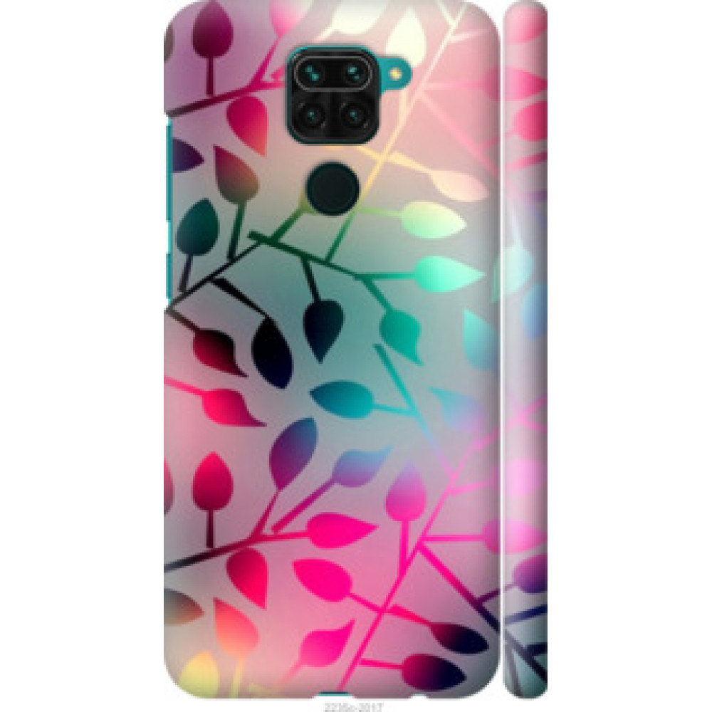 Чехол на Xiaomi Redmi Note 9 Листья (2235c-2017)