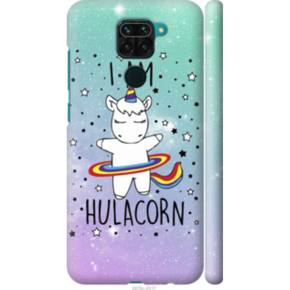 Чехол на Xiaomi Redmi Note 9 I'm hulacorn (3976c-2017)