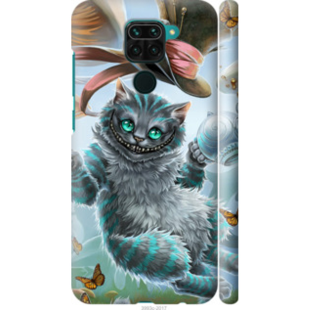 Чехол на Xiaomi Redmi Note 9 Чеширский кот 2 (3993c-2017)