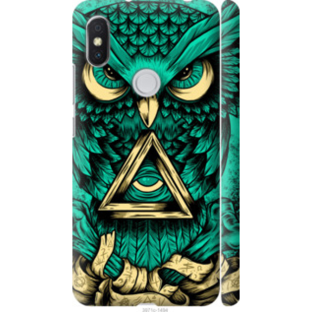 Чехол на Xiaomi Redmi S2 Сова Арт-тату (3971c-1494)