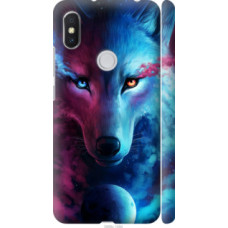 Чехол на Xiaomi Redmi S2 Арт-волк (3999c-1494)