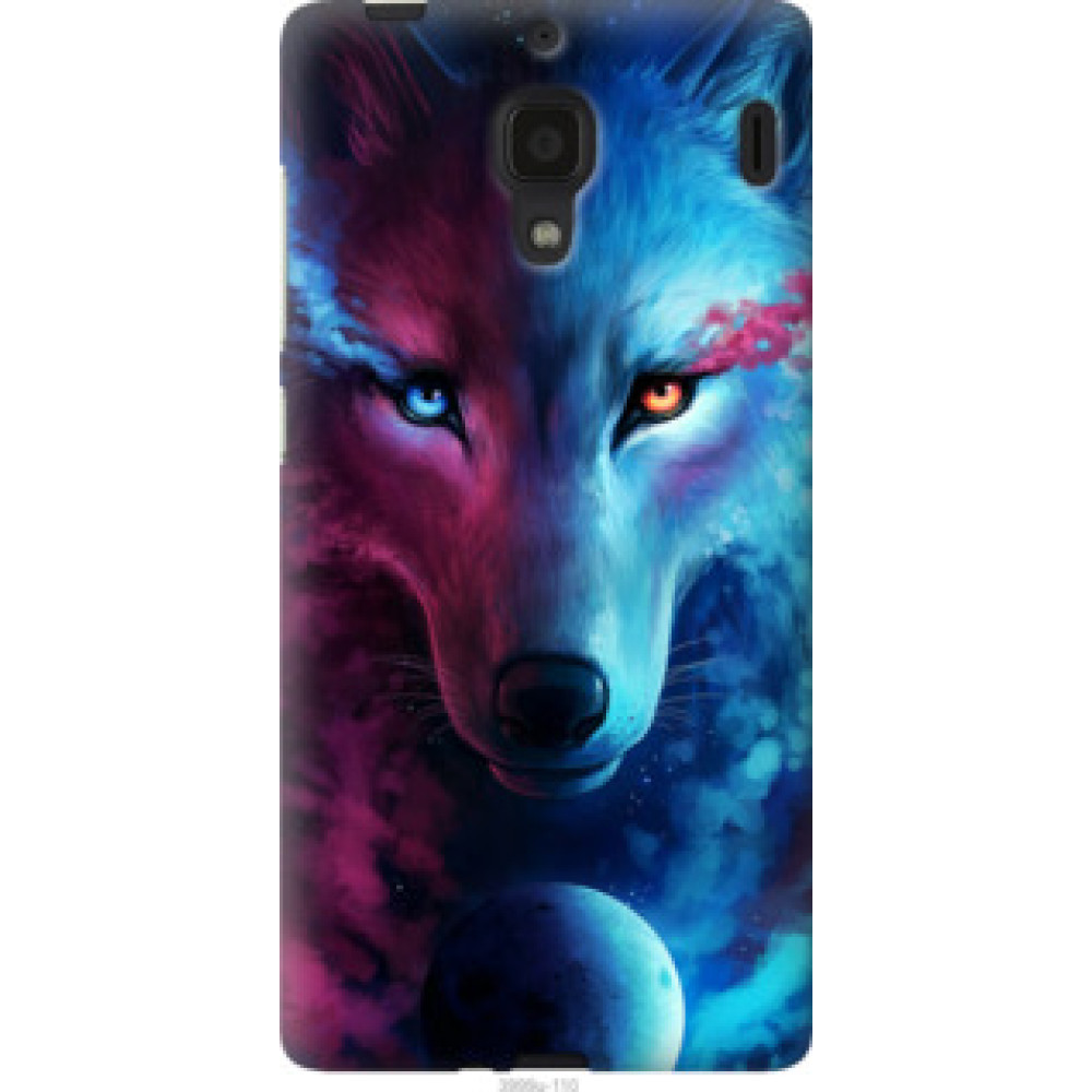 Чехол на Xiaomi Redmi Арт-волк (3999u-110)