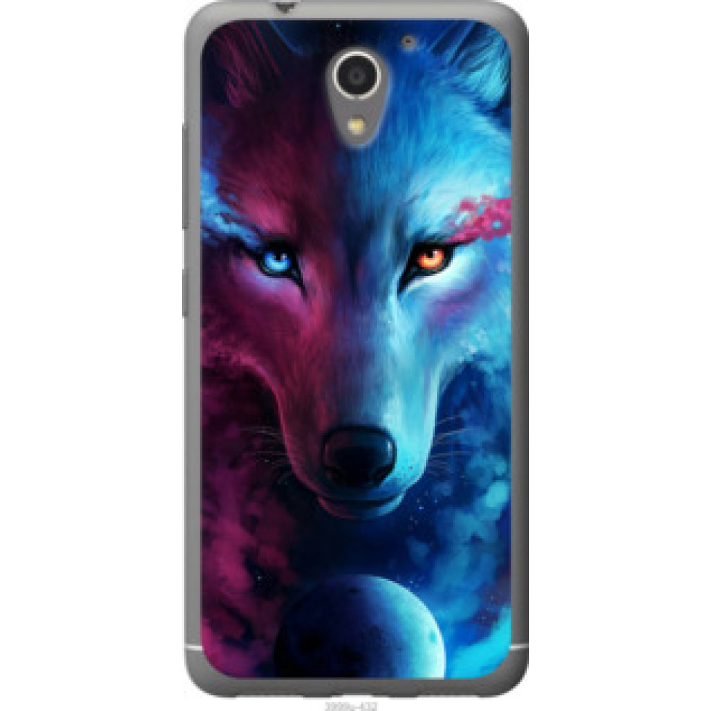 Чехол на ZTE A510 Арт-волк (3999u-432)