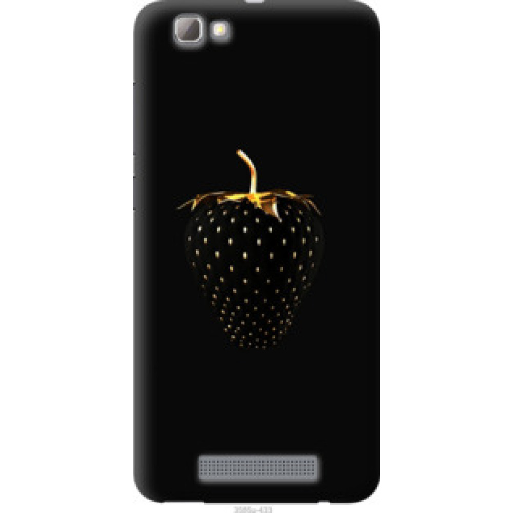 Чохол на ZTE A610 Черная клубника (3585u-433)