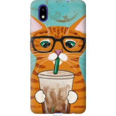 Чехол на ZTE Blade A3 2020 Зеленоглазый кот в очках (4054u-2112)