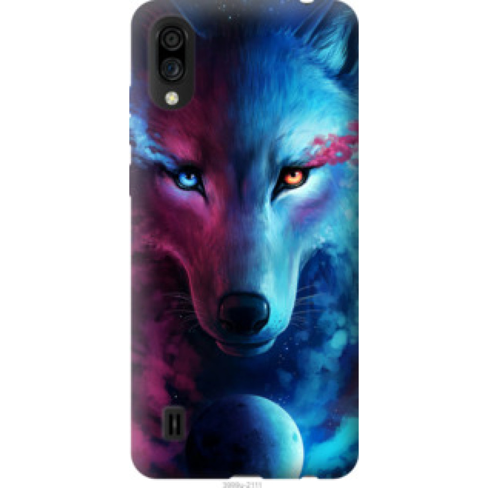 Чехол на ZTE Blade A5 2020 Арт-волк (3999u-2111)