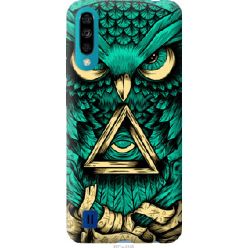 Чехол на ZTE Blade A7 2020 Сова Арт-тату (3971u-2108)