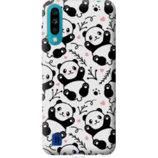 Чехол на ZTE Blade A7 2020 Панды (4318u-2108)