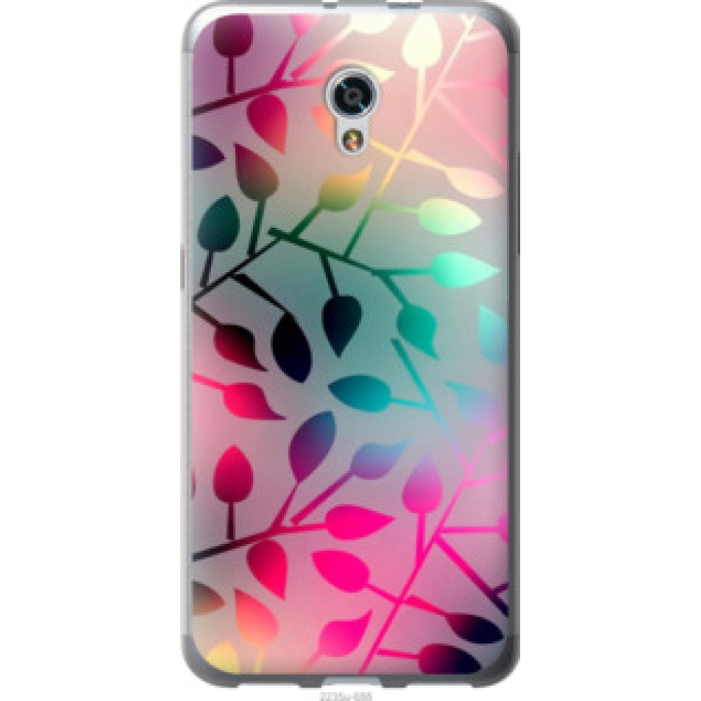 Чехол на ZTE Blade V7 Листья (2235u-688)
