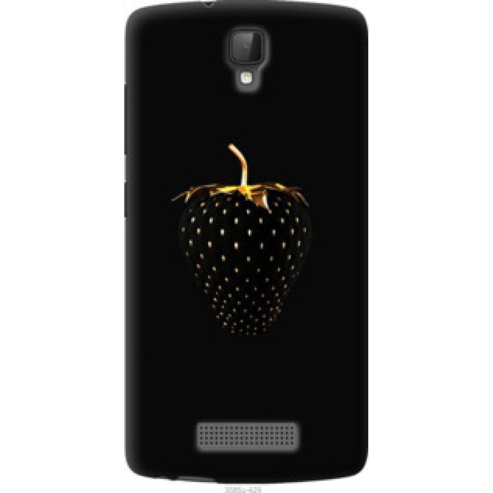 Чехол на ZTE L5 Черная клубника (3585u-429)