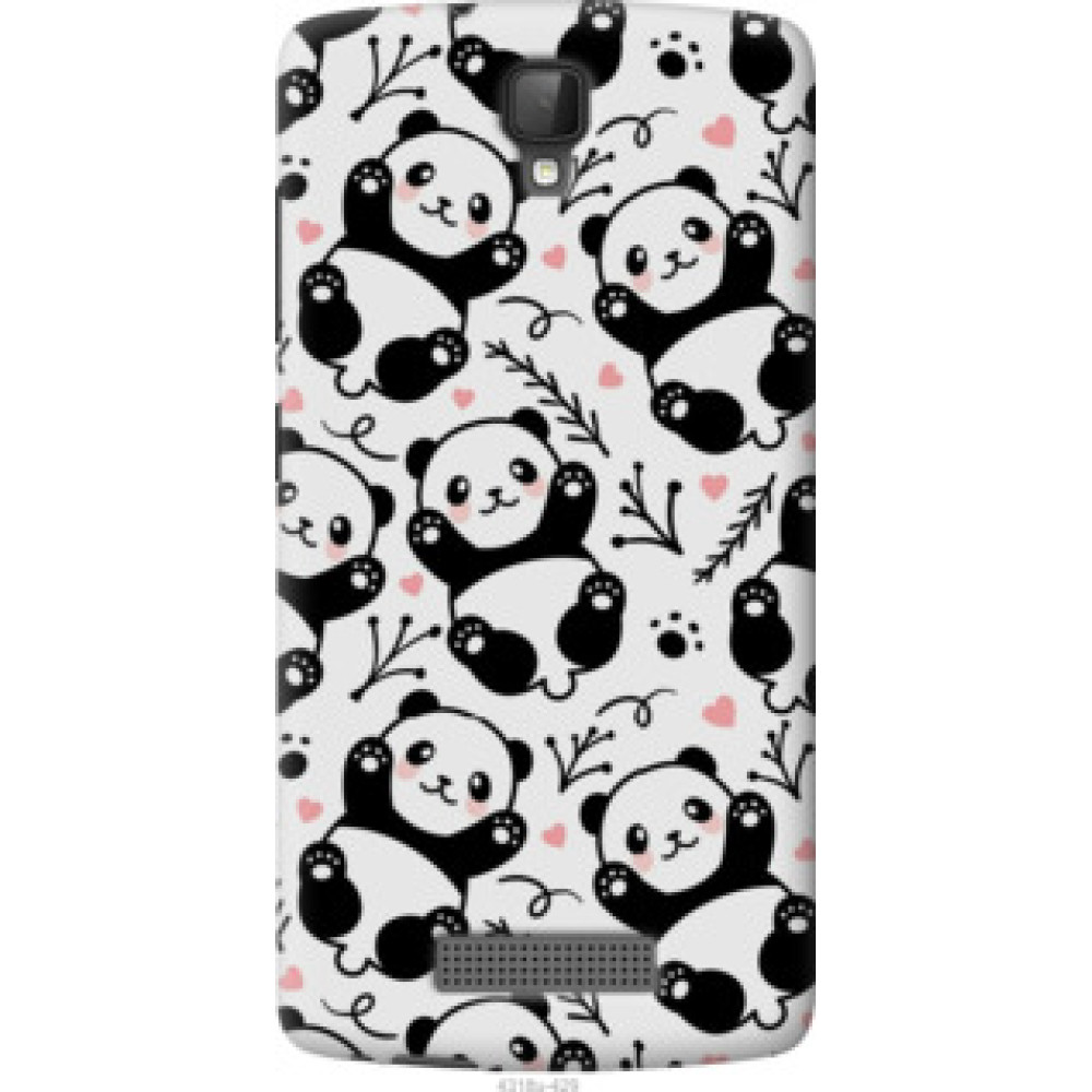 Чехол на ZTE L5 Панды (4318u-429)