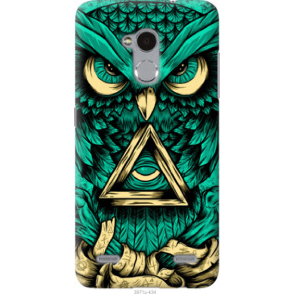 Чохол на ZTE V7 Lite Сова Арт-тату (3971u-434)